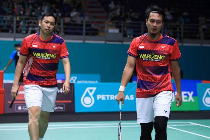 Hendra Setiawan & Mohammad Ahsan (Humas PP PBSI) Hendra Setiawan & Mohammad Ahsan (Humas PP PBSI)