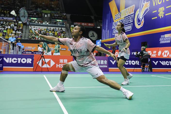Rehan Naufal Kusharjanto/Lisa Ayu Kusumawati (Humas PP PBSI) Rehan Naufal Kusharjanto/Lisa Ayu Kusumawati (Humas PP PBSI)