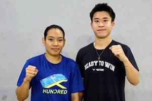 Aisyah Salsabila Putri Pranata & Verrell Yustin Mulia (Humas PP PBSI)