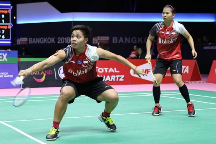 Apriyani Rahayu/Greysia Polii. Apriyani Rahayu/Greysia Polii.