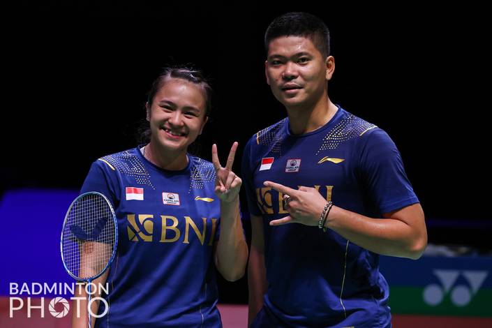 Melati Daeva Oktavianti & Praveen Jordan (Foto: Badminton Photo/Raphael Sachetat) Melati Daeva Oktavianti & Praveen Jordan (Foto: Badminton Photo/Raphael Sachetat)