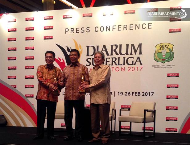 Press Conference Djarum Superliga Badminton 2017 Press Conference Djarum Superliga Badminton 2017