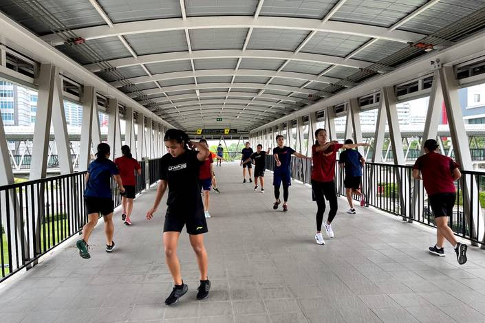 Sesi latihan perdana skuad Indonesia jelang Piala Thomas & Uber 2022 di Bangkok, Thailand (Humas PP PBSI) Sesi latihan perdana skuad Indonesia jelang Piala Thomas & Uber 2022 di Bangkok, Thailand (Humas PP PBSI)