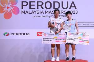 Gregoria Mariska Tunjung & Akane Yamaguchi (Humas PP PBSI)