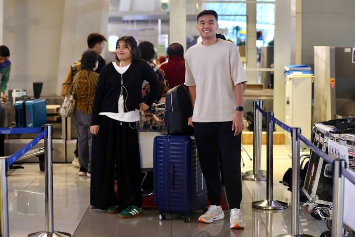 Gregoria Mariska Tunjung & Bagas Maulana (Humas PP PBSI) Gregoria Mariska Tunjung & Bagas Maulana (Humas PP PBSI)