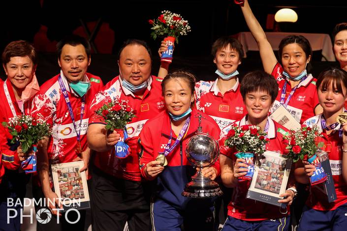 China Juara Piala Uber 2020 (Badminton Photo/Yohan Nonotte) China Juara Piala Uber 2020 (Badminton Photo/Yohan Nonotte)