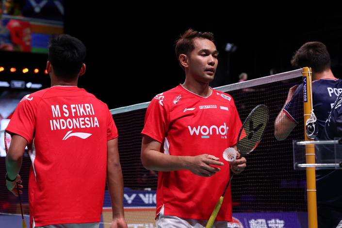 Muhammad Shohibul Fikri & Fajar Alfian (Humas PP PBSI)