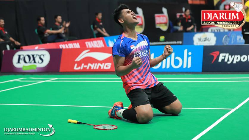 Selebrasi kemenangan Muhammad Iqbal (Exist). Selebrasi kemenangan Muhammad Iqbal (Exist).