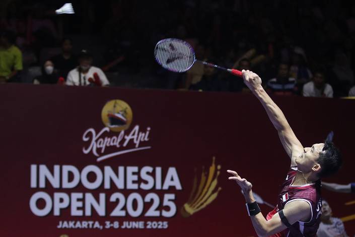 Jonatan Christie (Djarum Badminton/Edward Luhukay) Jonatan Christie (Djarum Badminton/Edward Luhukay)