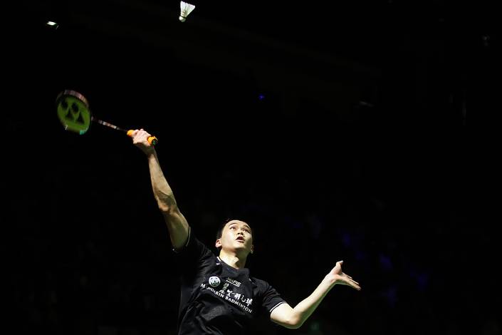 Brian Yang (Djarum Badminton/Edward Luhukay) Brian Yang (Djarum Badminton/Edward Luhukay)