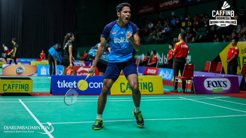 Selebrasi kemenangan Chico Aura Dwi Wardoyo (Indonesia). Selebrasi kemenangan Chico Aura Dwi Wardoyo (Indonesia).