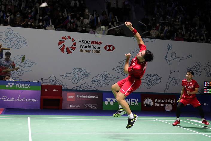 Daniel Marthin & Leo Rolly Carnando (Djarum Badminton) Daniel Marthin & Leo Rolly Carnando (Djarum Badminton)