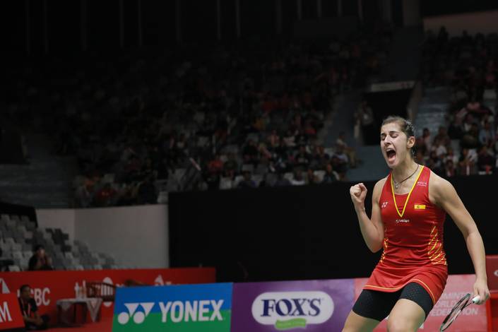 Carolina Marín (Djarum Badminton) Carolina Marín (Djarum Badminton)