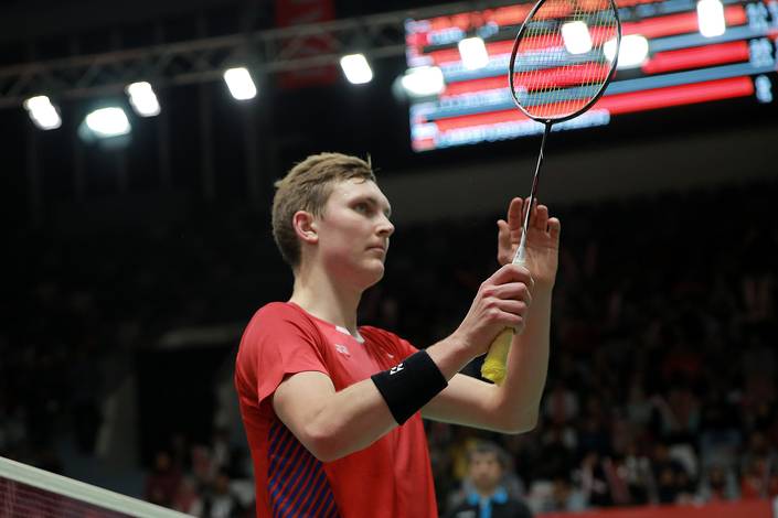 Viktor Axelsen (Djarum Badminton) Viktor Axelsen (Djarum Badminton)