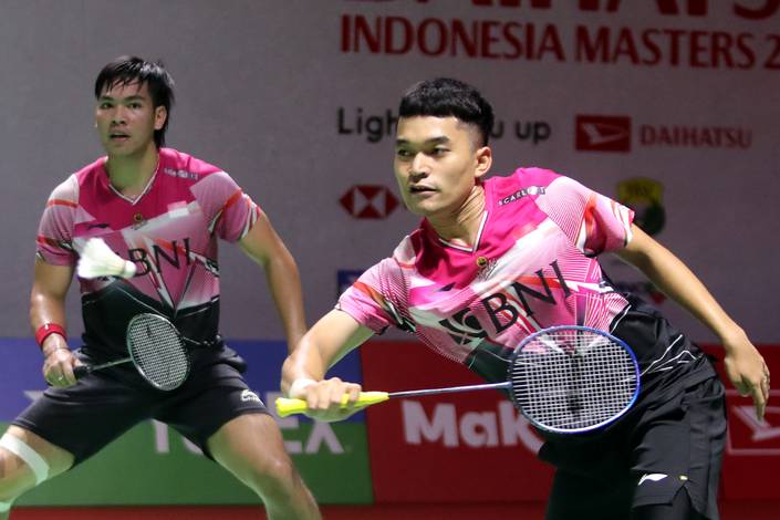 Leo Rolly Carnando/Daniel Marthin (Djarum Badminton) Leo Rolly Carnando/Daniel Marthin (Djarum Badminton)