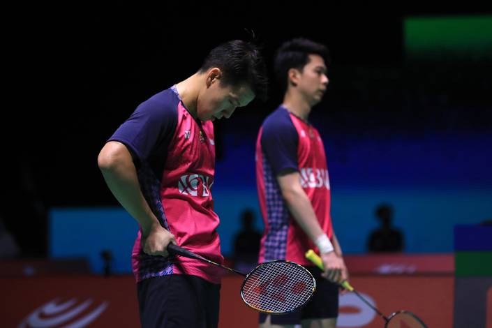 Marcus Fernaldi Gideon & Kevin Sanjaya Sukamuljo (Humas PP PBSI) Marcus Fernaldi Gideon & Kevin Sanjaya Sukamuljo (Humas PP PBSI)