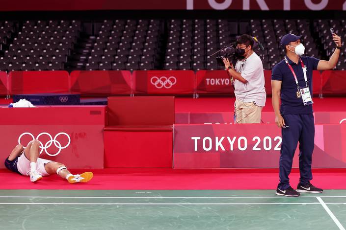 Kevin Cordón & Moamar Qadafi (Foto: BADMINTONPHOTO/Yves Lacroix)