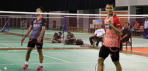 Jonatan Menang Atas Anthony di Simulasi Piala Sudirman 2017