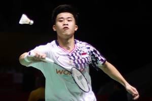 Verrell Yustin Mulia (Djarum Badminton/Edward Luhukay)