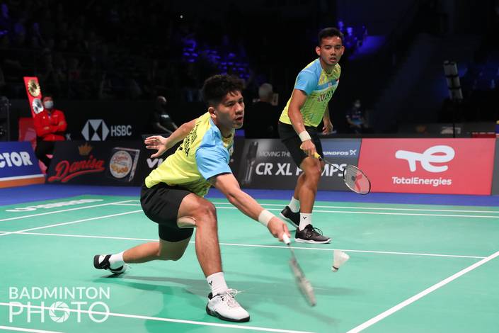 Pramudya Kusumawardana & Yeremia Erich Yacob (Badminton Photo/Yves Lacroix) Pramudya Kusumawardana & Yeremia Erich Yacob (Badminton Photo/Yves Lacroix)