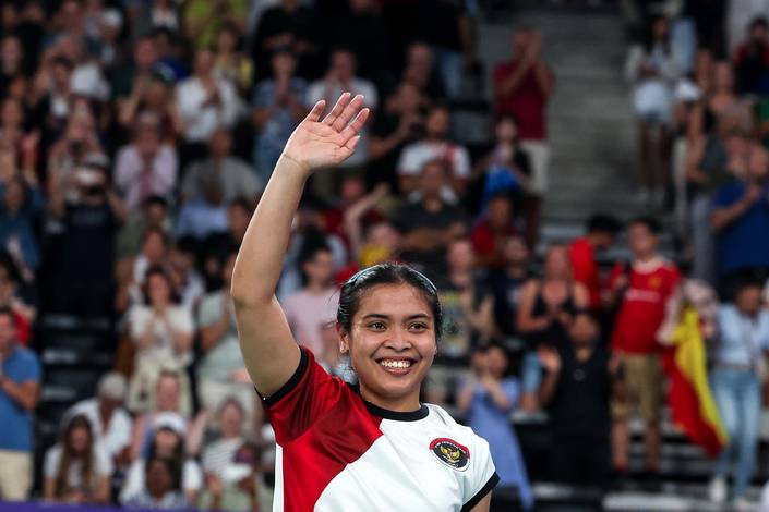 Gregoria Mariska Tunjung (PBSI/Badmintonphoto/Yohan Nonotte) Gregoria Mariska Tunjung (PBSI/Badmintonphoto/Yohan Nonotte)