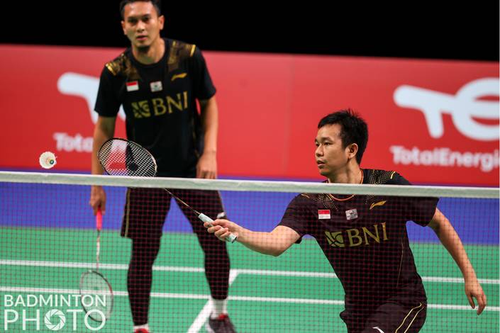 Hendra Setiawan/Mohammad Ahsan. (Badminton Photo/Yohan Nonotte) Hendra Setiawan/Mohammad Ahsan. (Badminton Photo/Yohan Nonotte)