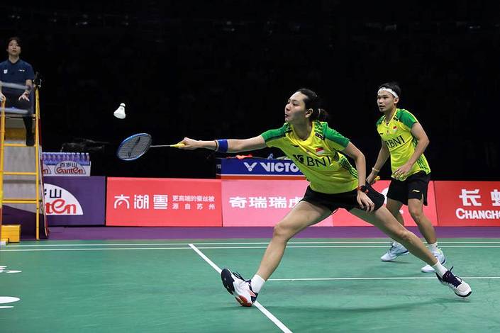 Rinov Rivaldy/Gloria Emanuelle Widjaja (Humas PP PBSI) Rinov Rivaldy/Gloria Emanuelle Widjaja (Humas PP PBSI)
