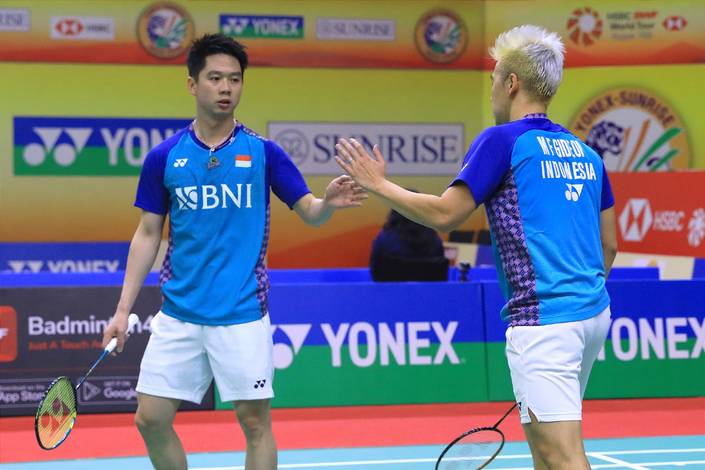 Kevin Sanjaya Sukamuljo & Marcus Fernaldi Gideon (Humas PP PBSI) Kevin Sanjaya Sukamuljo & Marcus Fernaldi Gideon (Humas PP PBSI)