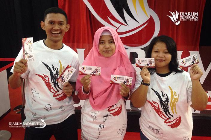 Pemenang Super Tiket Djarum Superliga Badminton 2017 Pemenang Super Tiket Djarum Superliga Badminton 2017