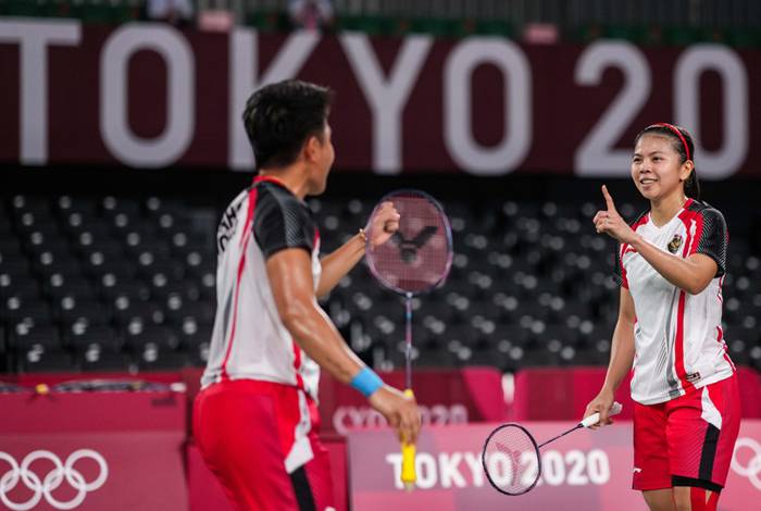 Ganda putri Indonesia Apriyani Rahayu dan Greysia Polii (Foto: BadmintonPhoto/Shi Tang) Ganda putri Indonesia Apriyani Rahayu dan Greysia Polii (Foto: BadmintonPhoto/Shi Tang)