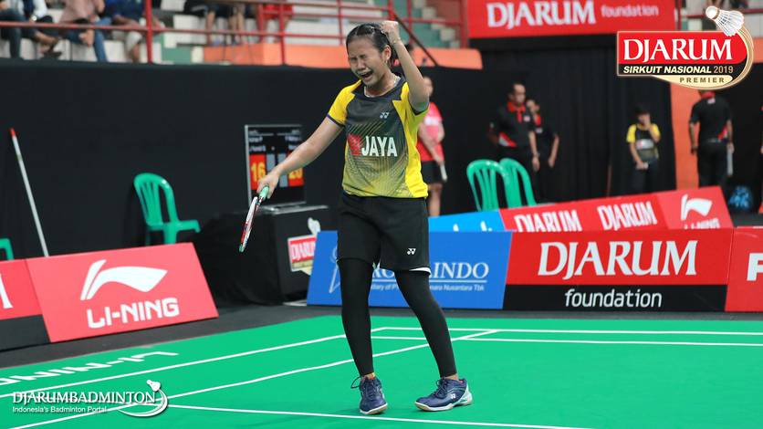 Selebrasi kemenangan Sri Fatmawati (Jaya Raya). Selebrasi kemenangan Sri Fatmawati (Jaya Raya).