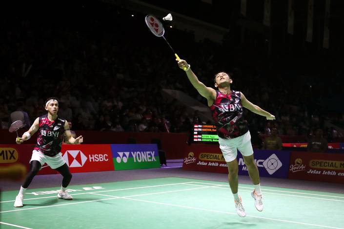 Muhammad Rian Ardianto & Fajar Alfian (Djarum Badminton) Muhammad Rian Ardianto & Fajar Alfian (Djarum Badminton)