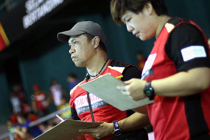 Richard Mainaky (Djarum Badminton) Richard Mainaky (Djarum Badminton)