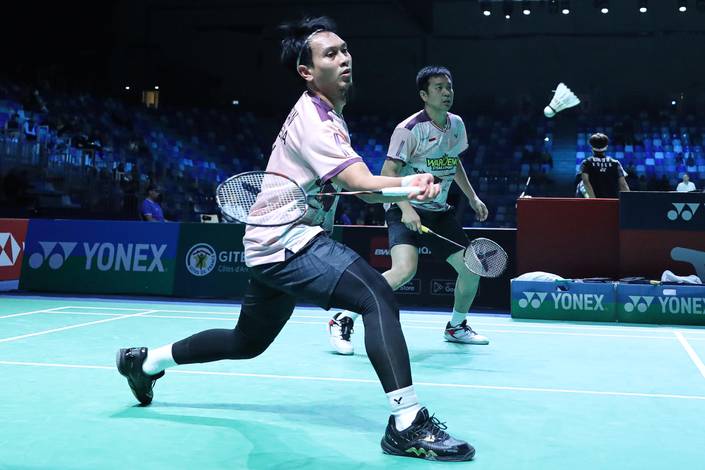 Mohammad Ahsan/Hendra Setiawan (Humas PP PBSI) Mohammad Ahsan/Hendra Setiawan (Humas PP PBSI)
