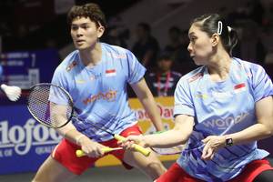 Adnan Maulana/Indah Cahya Sari Jamil (Djarum Badminton/Edward Luhukay)