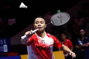 Rehan Naufal Kusharjanto (Djarum Badminton/Edward Luhukay)