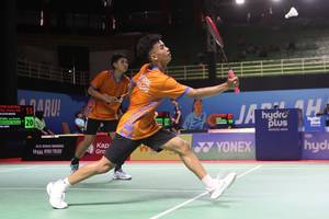 Fadhil Rizky Santoso/Ghaisan Alkhalify Afdhal (Djarum Badminton/Edward Luhukay)