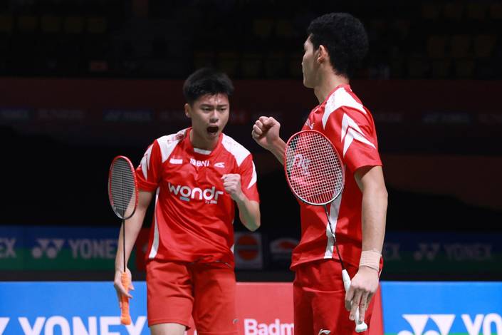 Alexius Ongkytama Subagio/Aquino Evano Keneddy Tangka (Humas PP PBSI) Alexius Ongkytama Subagio/Aquino Evano Keneddy Tangka (Humas PP PBSI)