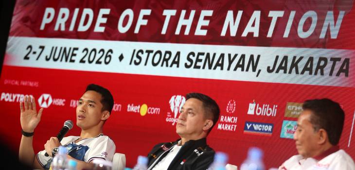 Jonatan Christie, Ricky Soebagdja, & Achmad Budiarto (Djarum Badminton/Edward Luhukay)