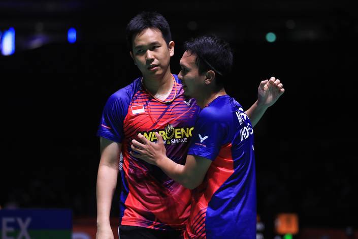 Hendra Setiwan & Mohammad Ahsan (Humas PP PBSI) Hendra Setiwan & Mohammad Ahsan (Humas PP PBSI)