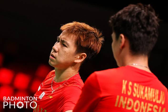 Kevin Sanjaya Sukamuljo & Marcus Fernaldi Gideon (Badminton Photo/Yohan Nonotte) Kevin Sanjaya Sukamuljo & Marcus Fernaldi Gideon (Badminton Photo/Yohan Nonotte)