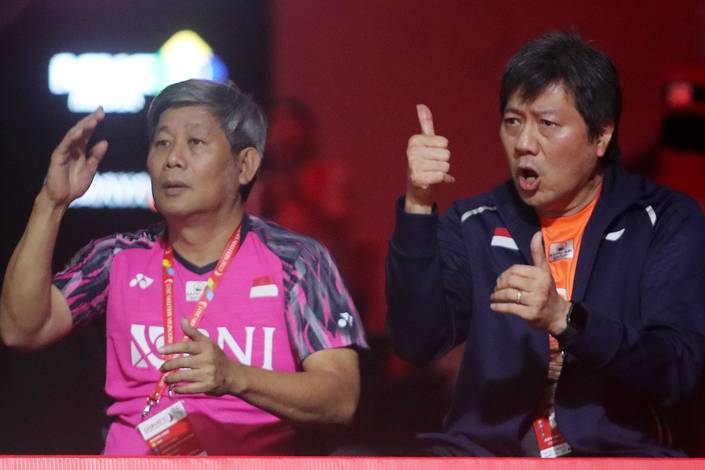 Herry Iman Pierngadi & Aryono Miranat (Djarum Badminton) Herry Iman Pierngadi & Aryono Miranat (Djarum Badminton)
