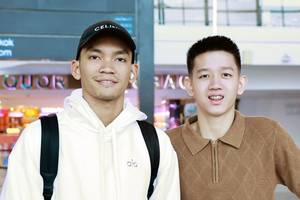 Muhammad Shohibul Fikri & Raymond Indra (Humas PP PBSI)