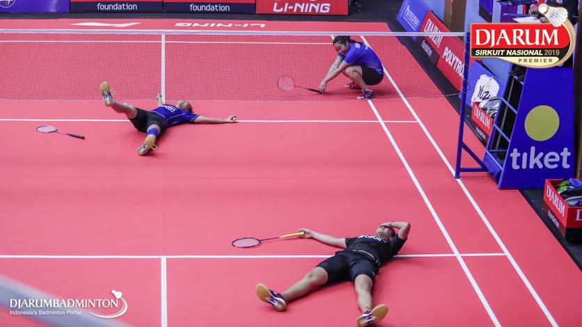 Suasana final ganda dewasa putri Djarum Sirkuit Nasional Premier Li-ning Jakarta Open 2019. Suasana final ganda dewasa putri Djarum Sirkuit Nasional Premier Li-ning Jakarta Open 2019.