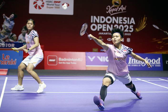 Lanny Tria Mayasari/Siti Fadia Silva Ramadhanti (Djarum Badminton/Edward Luhukay) Lanny Tria Mayasari/Siti Fadia Silva Ramadhanti (Djarum Badminton/Edward Luhukay)