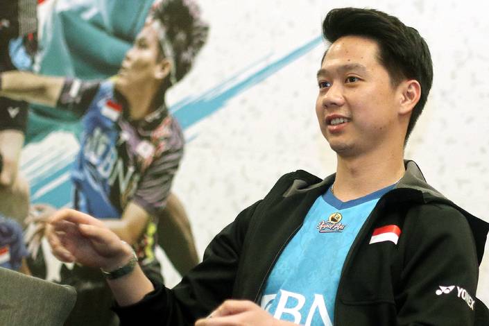 Kevin Sanjaya Sukamuljo (Djarum Badminton) Kevin Sanjaya Sukamuljo (Djarum Badminton)