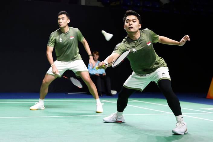 Leo Rolly Carnando/Bagas Maulana (Humas PP PBSI)