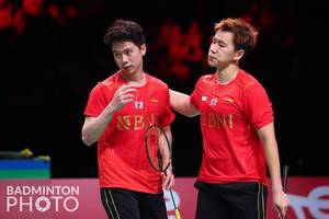 Kevin Sanjaya Sukamuljo & Marcus Fernaldi Gideon (Badminton Photo/Yves Lacroix)