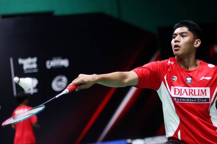 Moh. Zaki Ubaidillah (Djarum Badminton) Moh. Zaki Ubaidillah (Djarum Badminton)