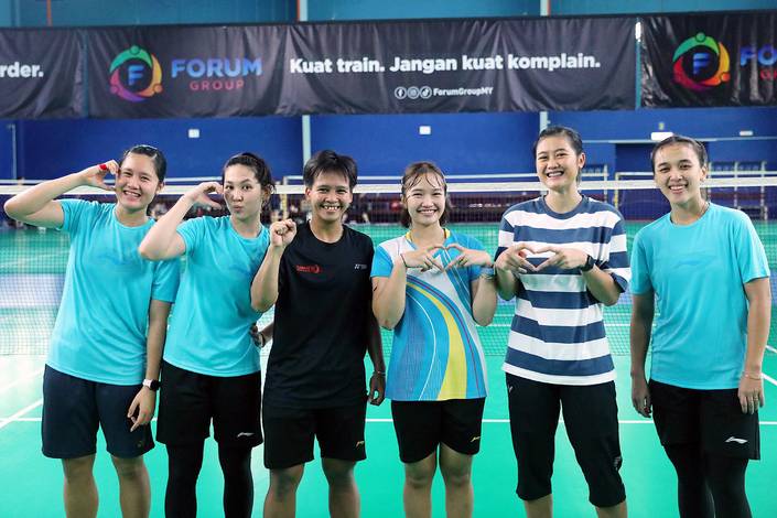 Skuad ganda putri Indonesia pada BATC 2024 (Humas PP PBSI) Skuad ganda putri Indonesia pada BATC 2024 (Humas PP PBSI)